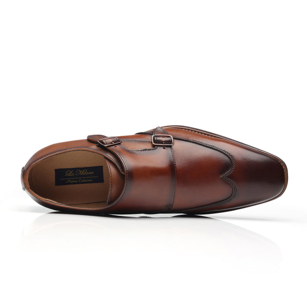 Men's Monk Strap Edna-1-cognac