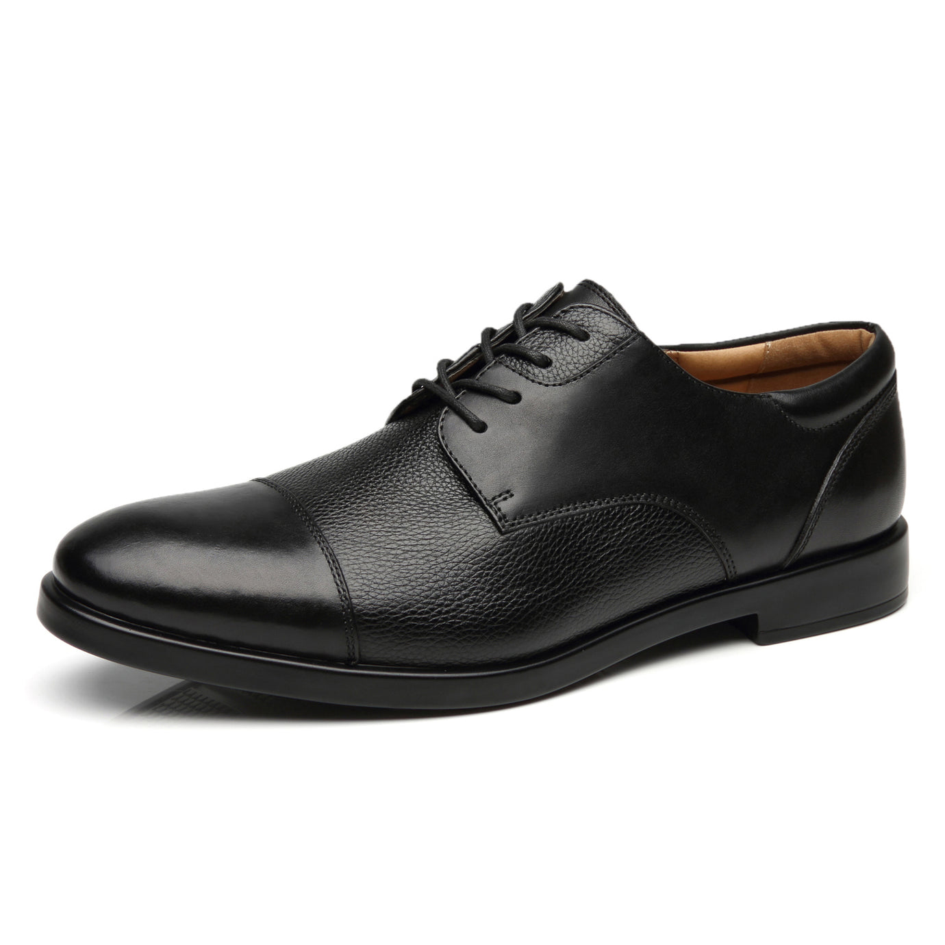 靴 60s Stetson Healdarch Black Dress Shoes Stetson Healdarch Black Leather Plain Toe Dress Shoes US 9