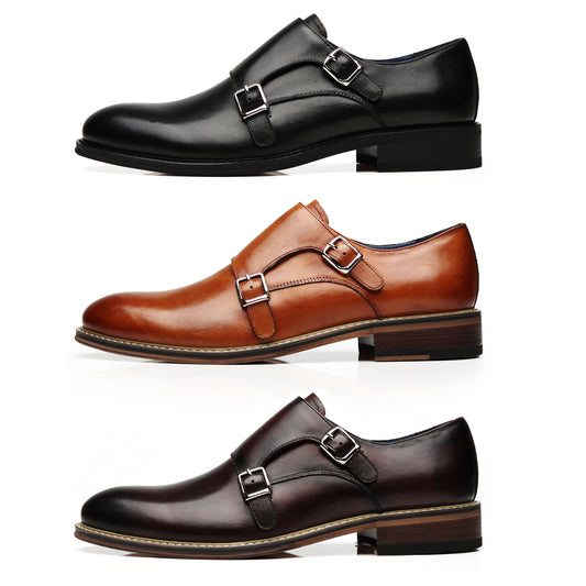 Men's Monk Strap Mendez-1-cognac
