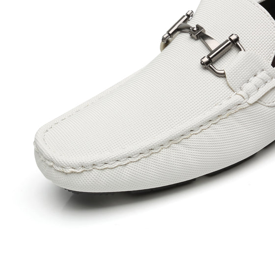 Men's Driving Moccasins Rover-1-white
