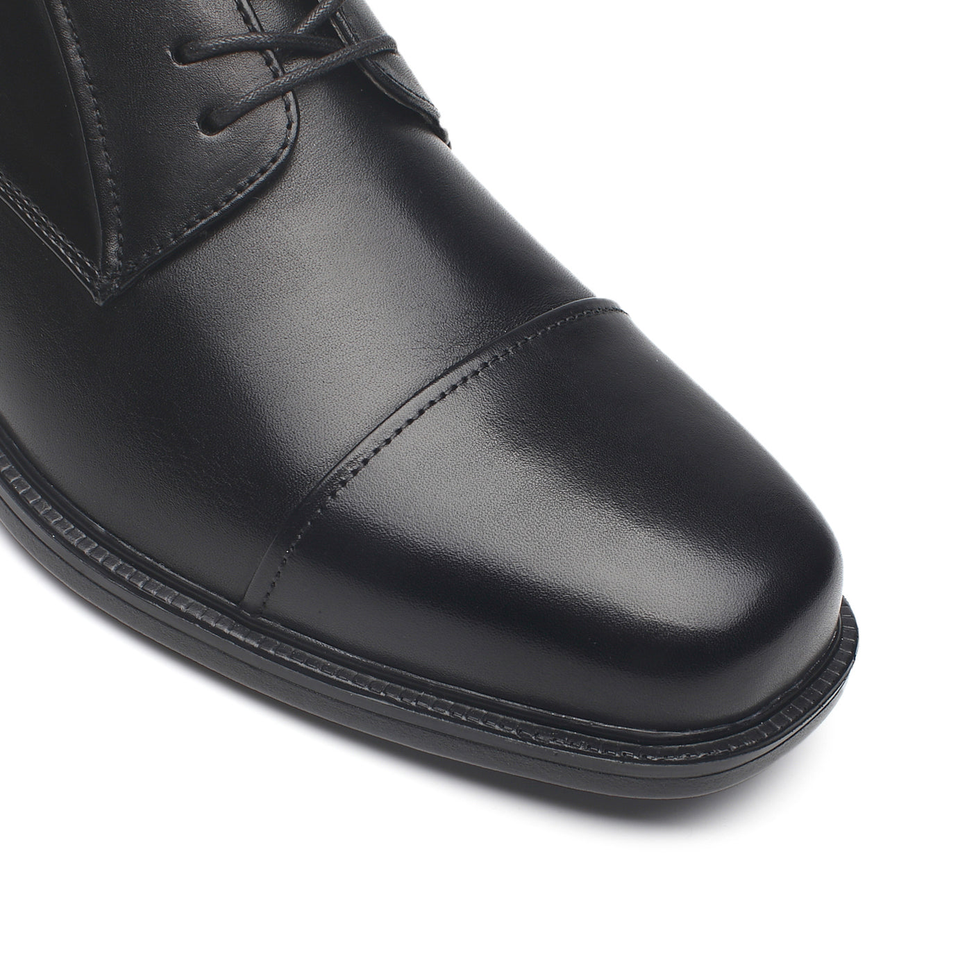 Men's Wide Width Oxford Shoes Wide-1-Black | La Milano Mens