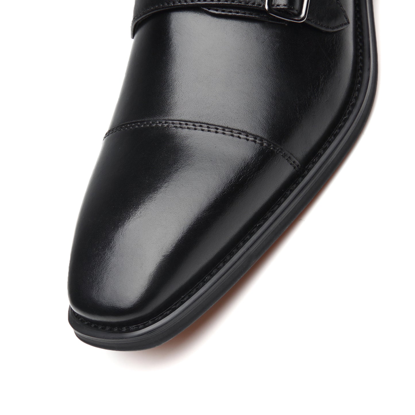 Men's Monk Strap Chal-1-black