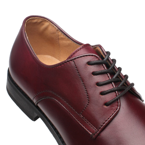 Men's Oxfords Shoes Splendo-1-burgundy
